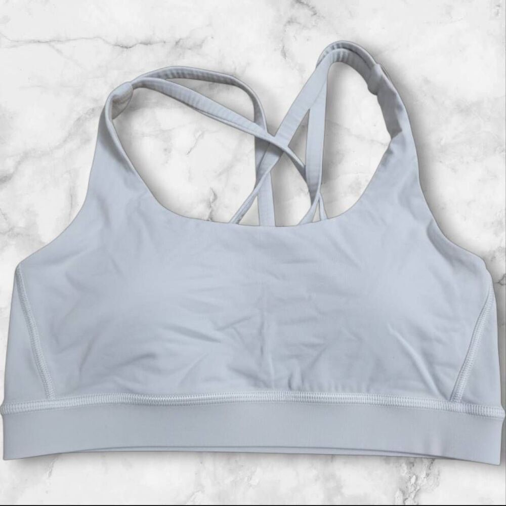 Lululemon Energy Bra Size 4 Light Blue